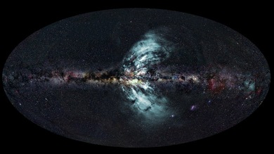 Una gigantesca fuente de rayos gamma emana del corazón de nuestra galaxia