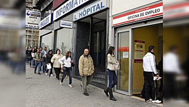 El desempleo en España bate nuevo récord