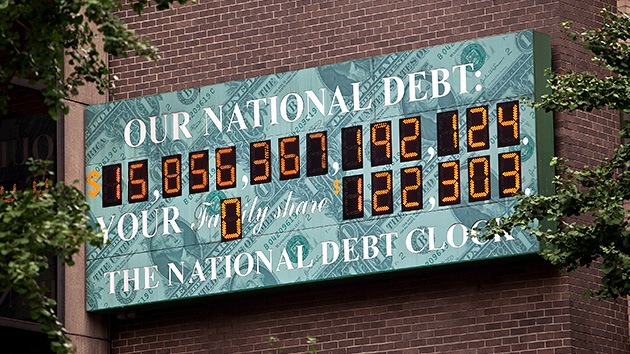 La deuda de EE.UU. se dispara a niveles de la Segunda Guerra Mundial