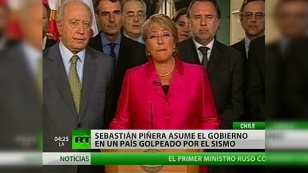 Michelle Bachelet se despide del poder