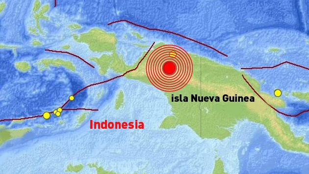 Un sismo de magnitud 7,1 sacude el este de Indonesia