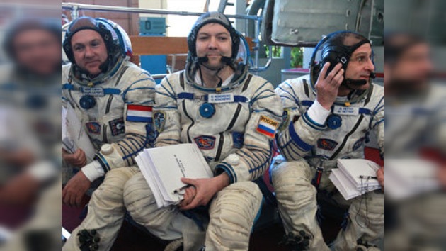 Los tripulantes de la futura misión de la Soyuz pasaron los exámenes con 'sobresaliente'