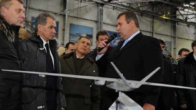 Publican la foto de la maqueta de un nuevo drone ruso