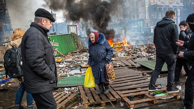 "Lo que sucede en Ucrania es un holocausto del siglo XXI"