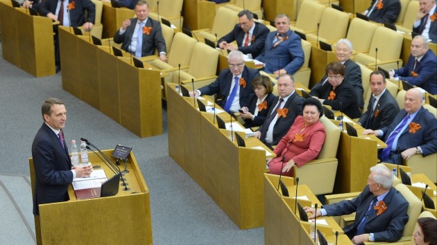 El Parlamento ruso insta a Occidente a ampliar sanciones a todos los diputados