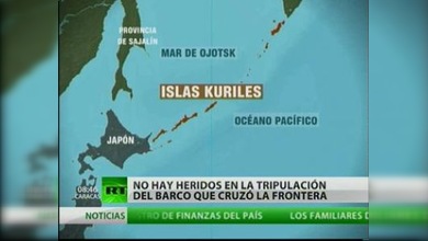Guardías fronterizos rusos disparan contra dos barcos japoneses