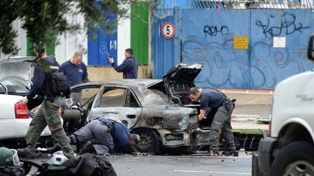 La explosión de un coche en Israel deja al menos dos muertos