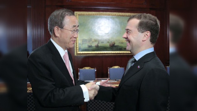 Ban Ki-moon: 'Rusia tiene un papel especial en la solución de los retos globales'