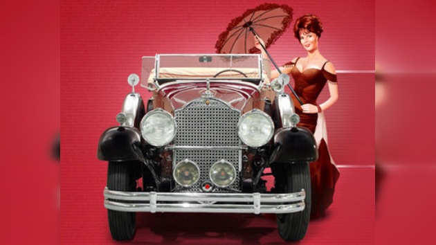 Una muestra de automóviles estilo ‘vintage’ visita Moscú