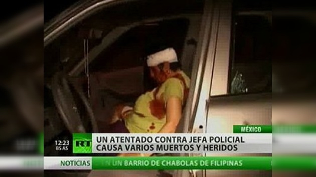 Un atentado contra jefe policial causa varios muertos y heridos en México