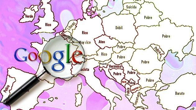 Mapas: España "vacía", Italia "racista", Bélgica "aburrida" y otros estereotipos de Google