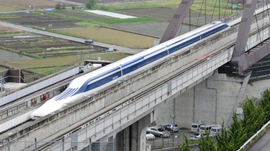 Japón prueba el tren 'flotante' más veloz del mundo