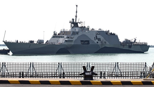 El buque de combate litoral más moderno de EE.UU. está desplegado cerca de Singapur