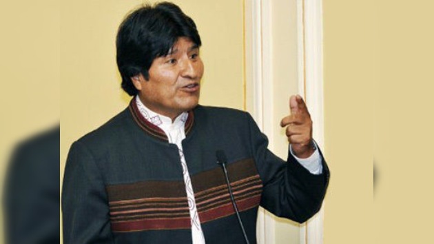Evo Morales solicita inversiones extranjeras en el gas boliviano