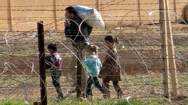 ONU: Unos 11.000 sirios abandonaron su país en las últimas 24 horas
