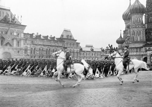 Desfile del Día de la Victoria el 24 de junio de 1945 en Moscú
