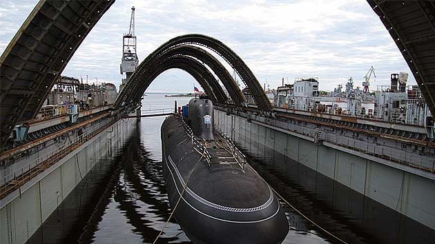Inician la construcción del submarino ruso Yasen-M que 'oirá' a los enemigos primero