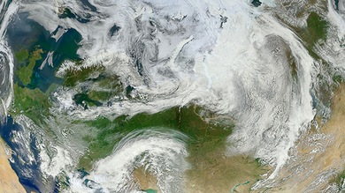 La capa de ozono se resiente por el meteorito