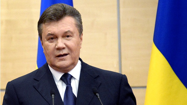 Yanukóvich llama a su pueblo a celebrar un referéndum en cada región de Ucrania