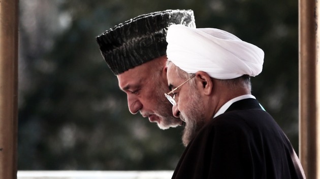 Presidentes de Irán y Afganistán: "Las fuerzas extranjeras deben salir de la región"