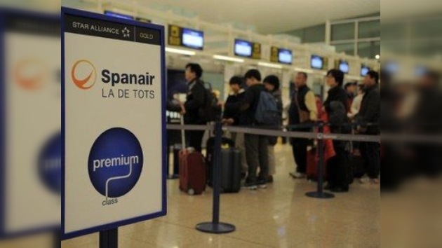 La aerolínea Spanair anuncia el cese de sus operaciones