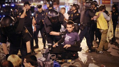 Democracia 'made in Spain': 4 años de cárcel por protestar
