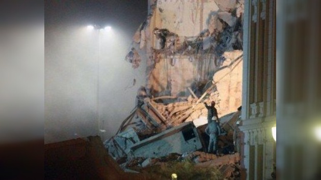 Colapso nocturno: se derrumban dos edificios en el centro de Río