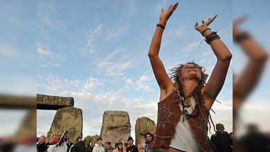 La noche más corta del año en Stonehenge