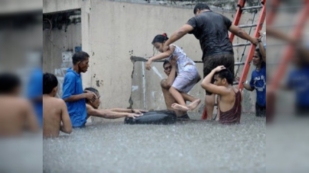 Tormenta tropical deja al menos nueve muertos en Filipinas