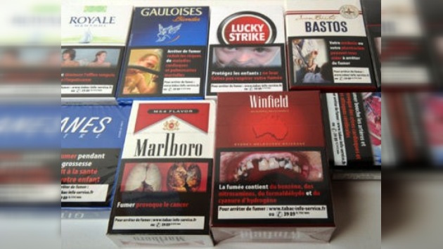 Lucha contra el tabaquismo en Europa: cajetillas de tabaco blancas y sin marcas
