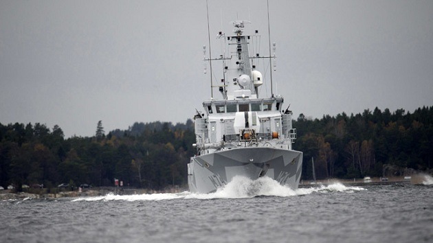 Suecia confirma que un buque misterioso violó sus aguas territoriales