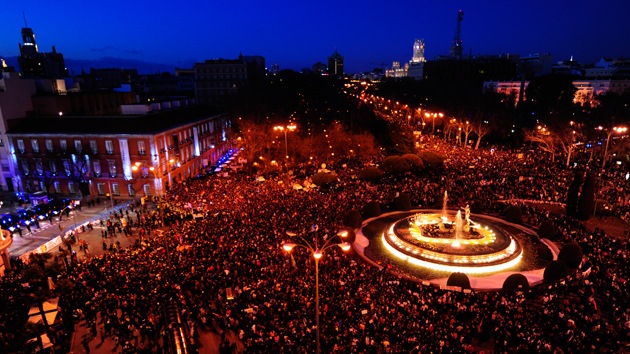 Manifestaciones multitudinarias contra los recortes recorren toda España