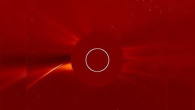 El 'cometa kamikaze'