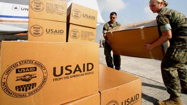 Rebeldes sirios salen en foto con tienda de USAID: ¿El 'maná' de EE.UU. para Al Qaeda?