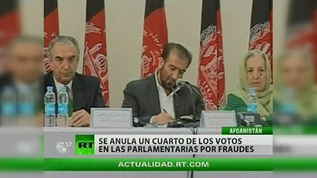Elecciones en Afganistán: se anularon un cuarto de los votos por fraude