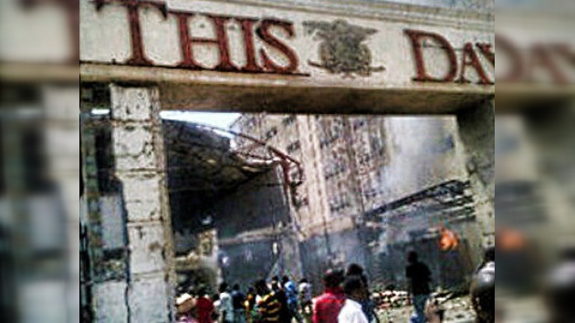 Doble atentado terrorista contra las instalaciones de un diario en Nigeria