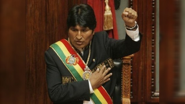 Evo Morales inaugura su segundo mandato presidencial