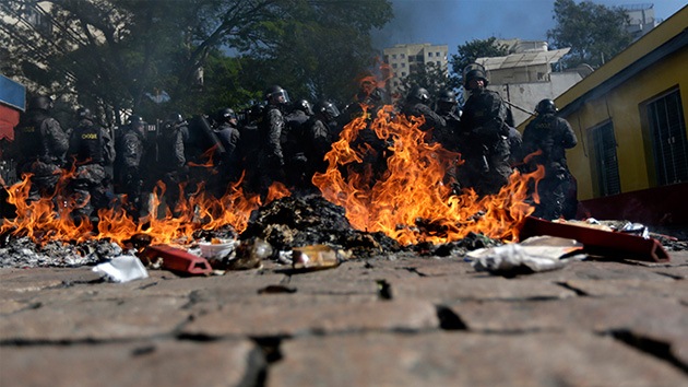 El Mundial se estrena con balas de goma y gases lacrimógenos en São Paulo