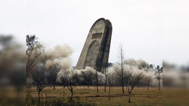 Rusia indignada por la demolición del monumento conmemorativo en Kutaísi
