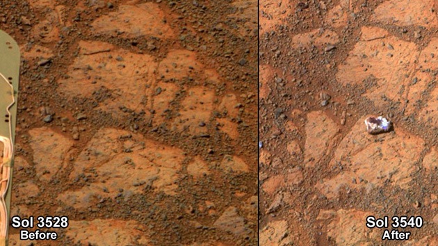 Demandan a la NASA por no investigar una extraña roca marciana de origen desconocido