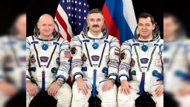 Se homenajea la tripulación de la primera Soyuz 'digital'