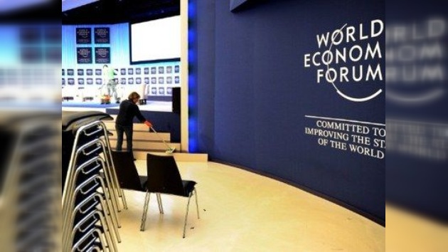 Davos abre su foro con la vista puesta en el euro  