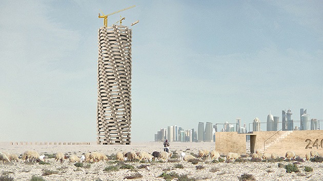 Fotos: la 'Torre de la Muerte' del Mundial de Catar 2022