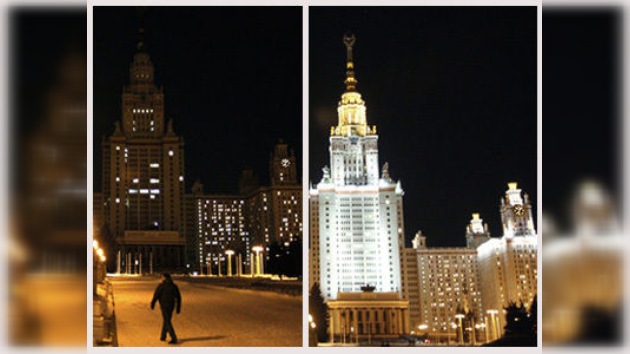 Moscú apaga las luces para celebrar ´La Hora del Planeta´