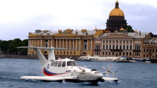 Ingenieros rusos reavivan la idea de hacer un híbrido entre nave aérea y marítima