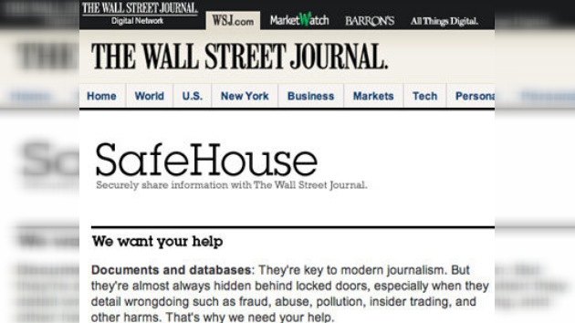 The Wall Street Journal lanza una web para competir con WikiLeaks