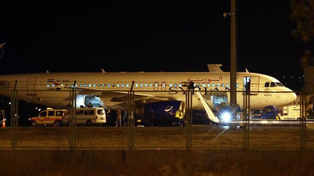 Turquía obliga a aterrizar a un avión de pasajeros que iba de Moscú a Damasco