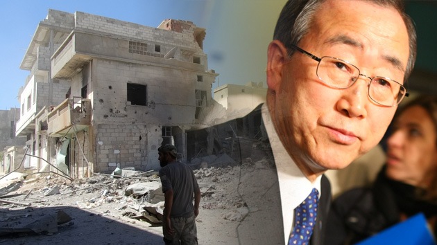 Ban Ki-moon: "Crisis humanitaria en Siria no tiene precedentes en la historia moderna"