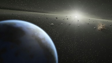 El agua terrestre proviene del cinturón de asteroides