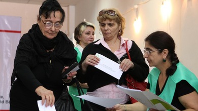 Primeros escrutinios: la oposición se impone en las elecciones de Georgia